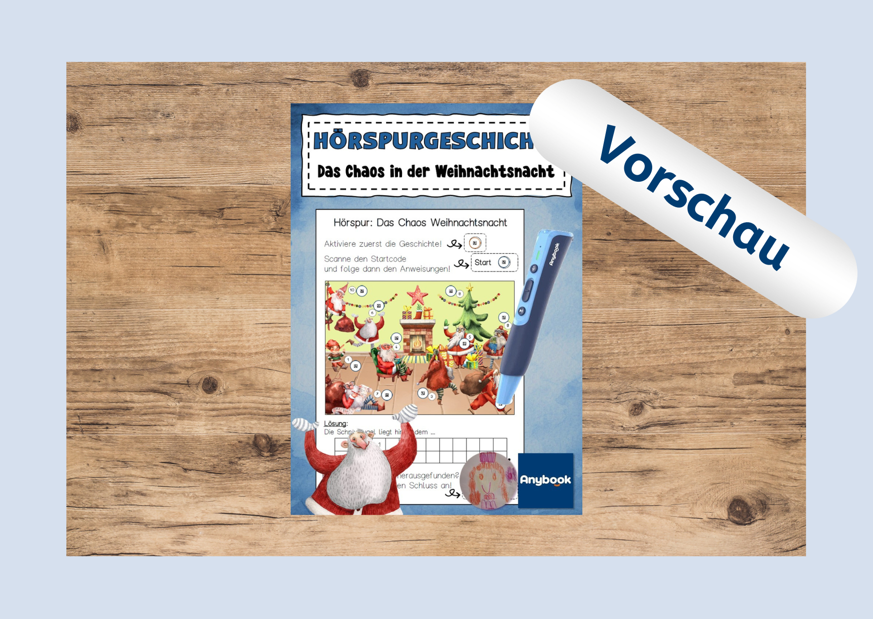 Vorschau: "Hörspurgeschichte: Weihnachtsgeschichte"