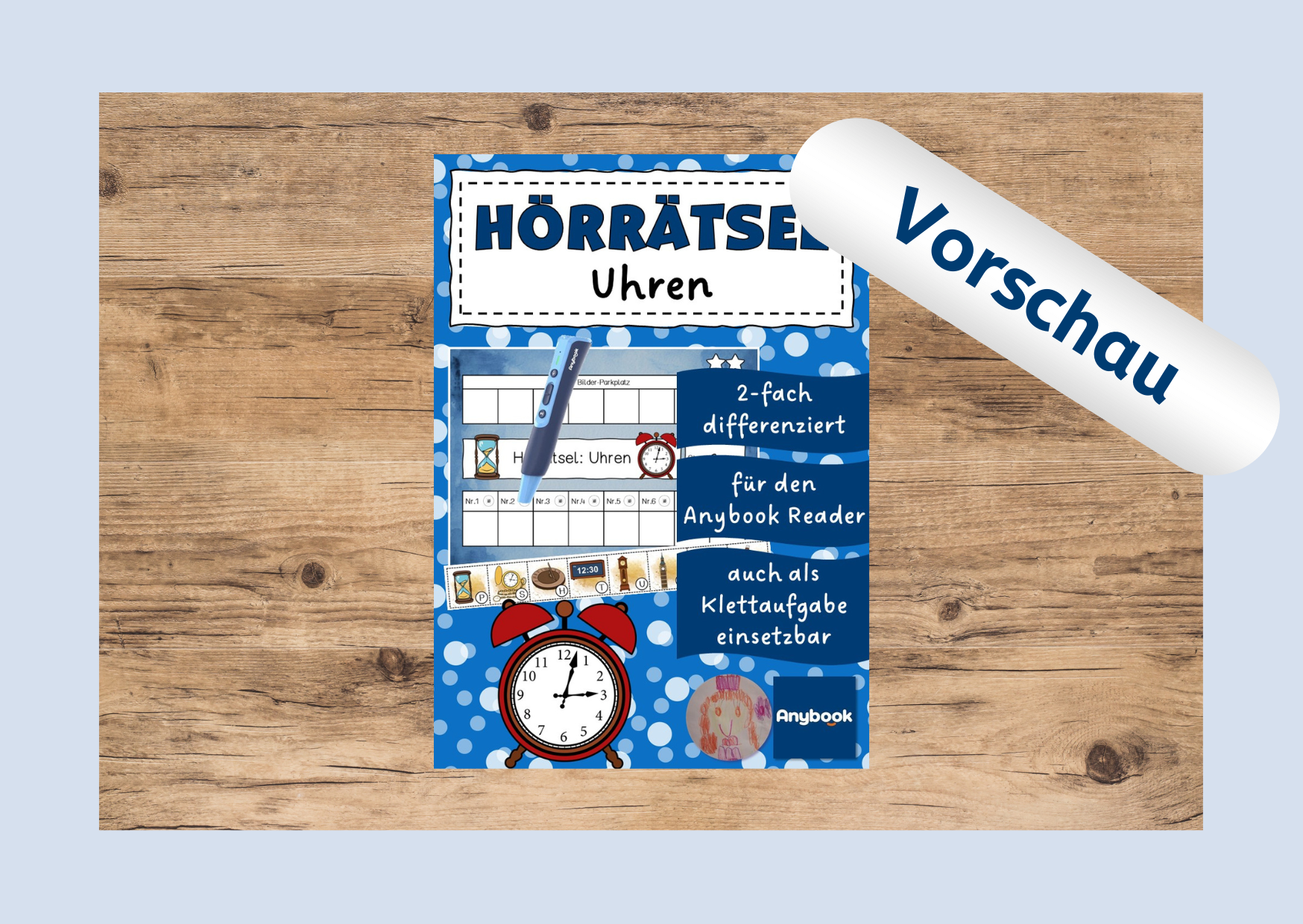 Vorschau: "Hörrätsel: Uhren"