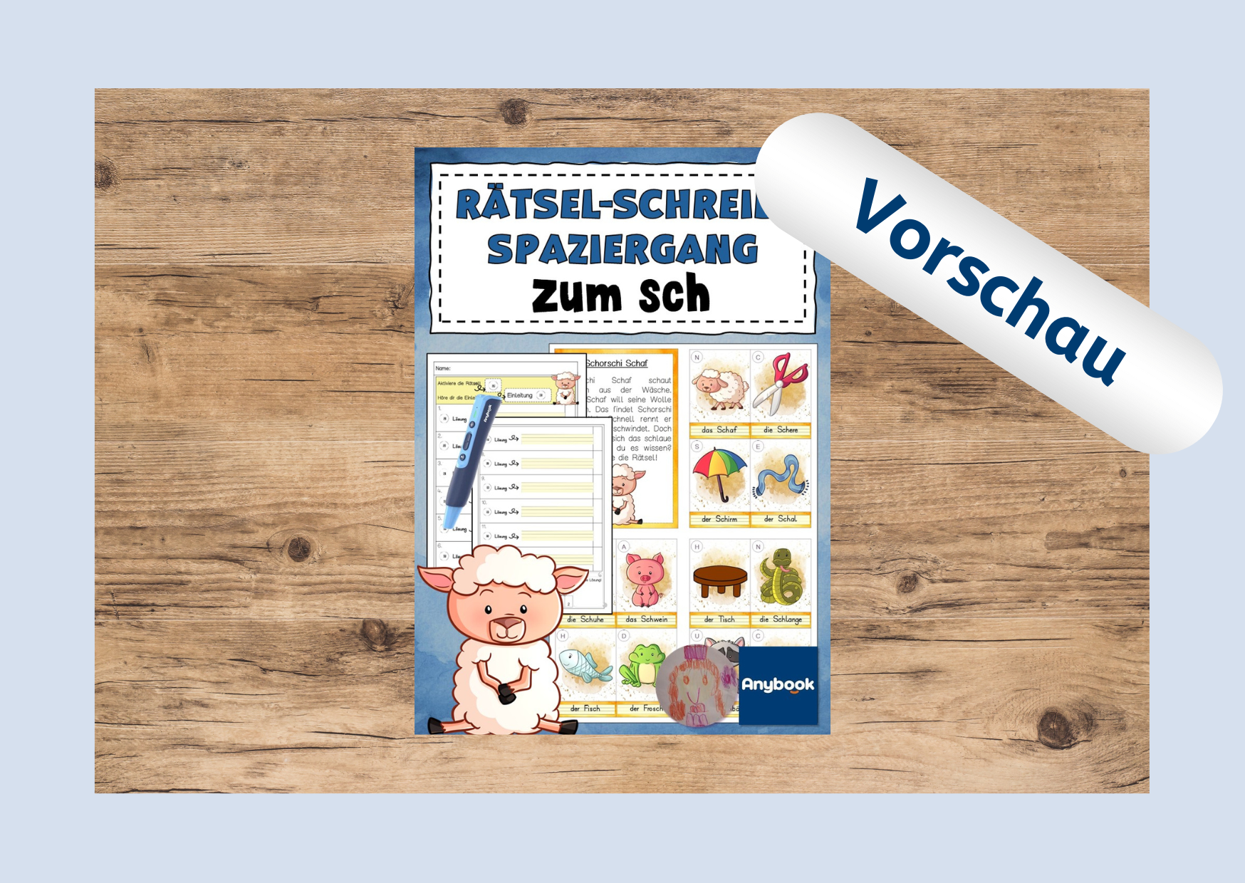 Vorschau: "Rätsel-Schreib-Spaziergang SCH"