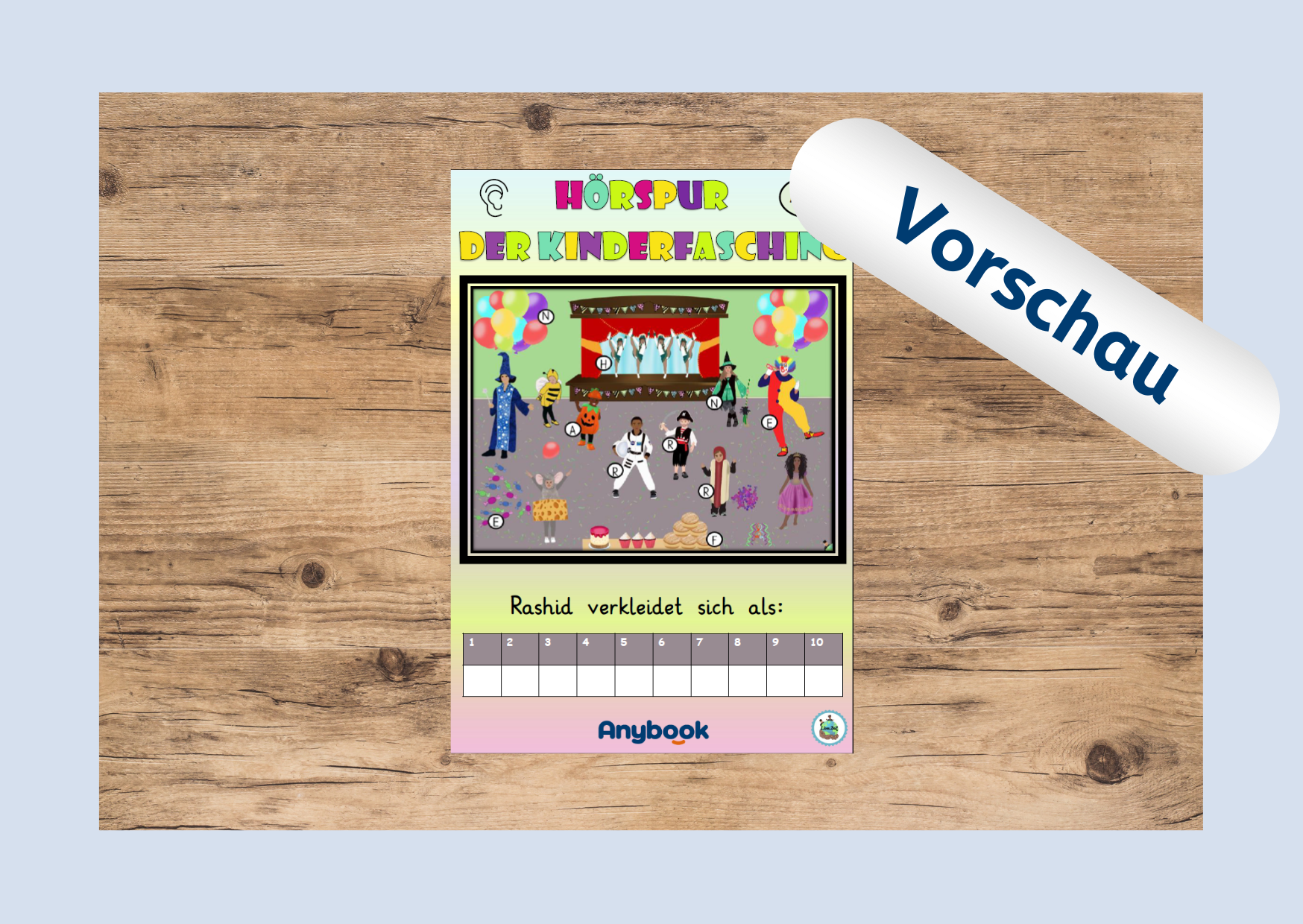 Vorschau: "Hörspur: Kinderfasching"