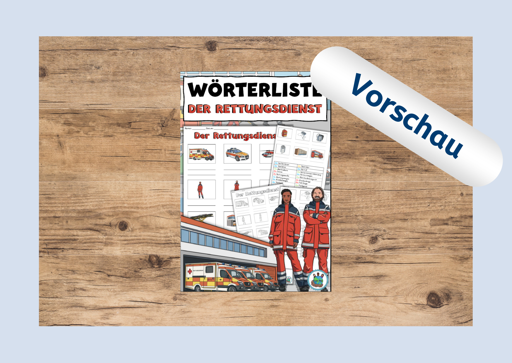 Vorschau: "Wörterliste Rettungsdienst"