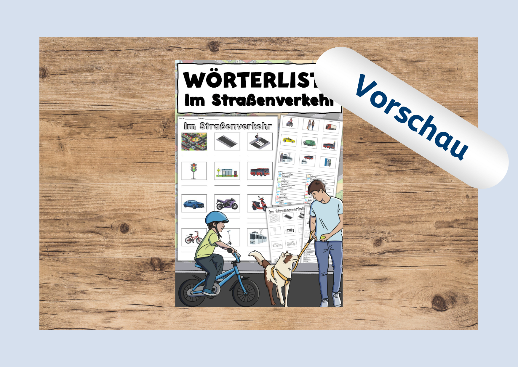 Vorschau: "Wörterliste im Straßenverkehr"