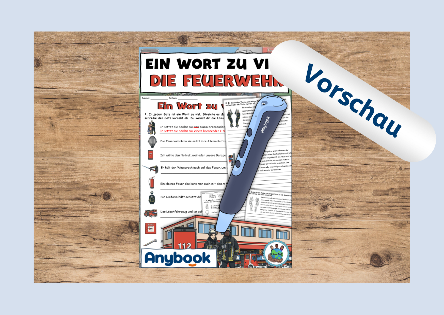 Vorschau: "Ein Wort zu viel Feuerwehr"