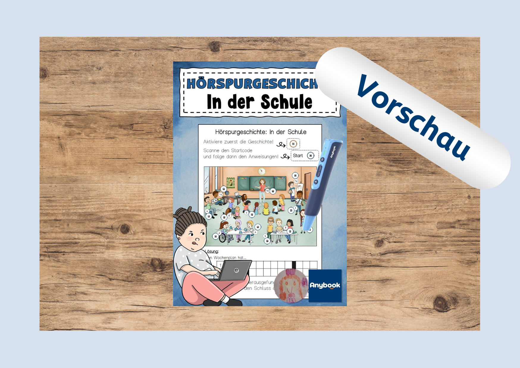 Vorschau: "Hörspurgeschichte: In der Schule"