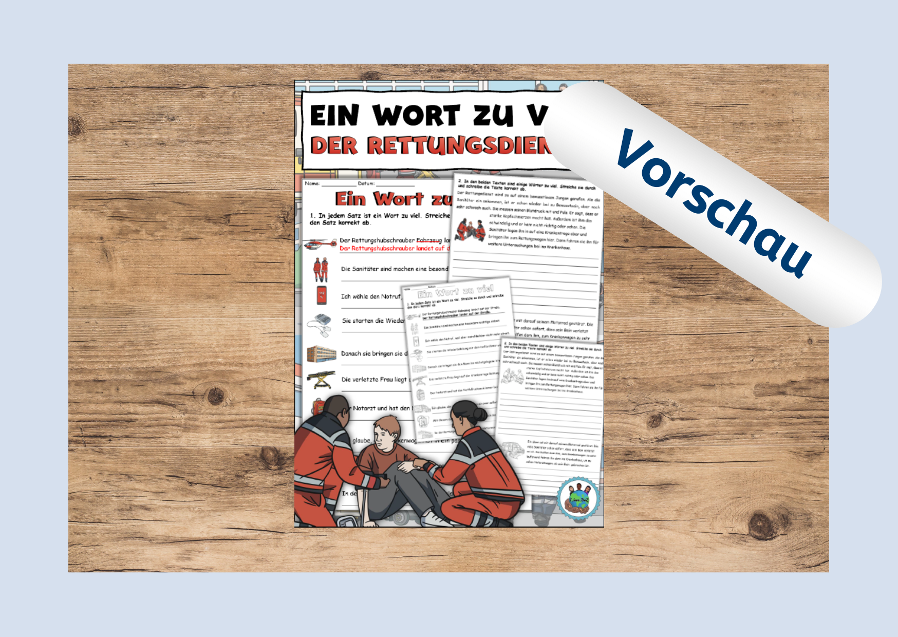 Vorschau: "Ein Wort zu viel - der Rettungsdienst"